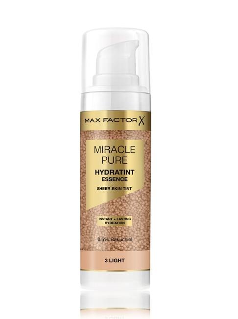 Max Factor Miracle Pure Hydratint Essence Sheer Skin Tint 3 Light - 30 ml