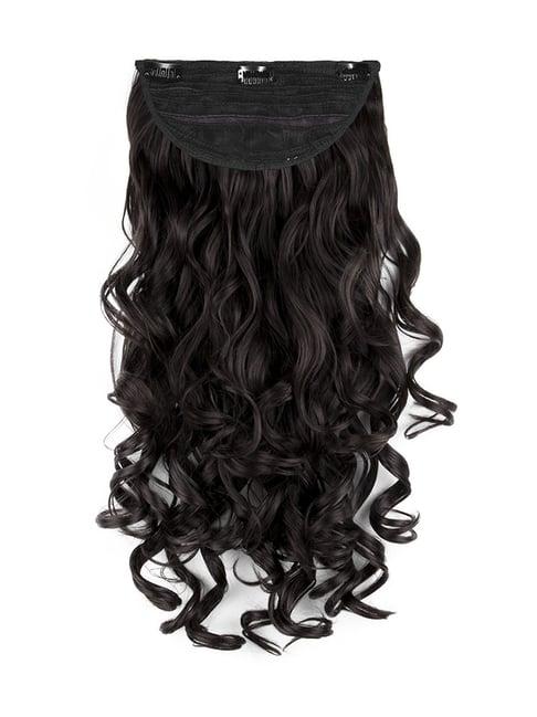 Buy Stasia Street Clip-In Soft Curls Dark Brown - 24 Inches for Online @ Tata CLiQ