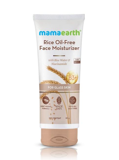 Mamaearth Rice Oil-Free Face Moisturizer - 80 gm