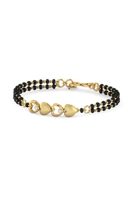 PC Jeweller Piyasha 22 kt Gold Mangalsutra Bracelet