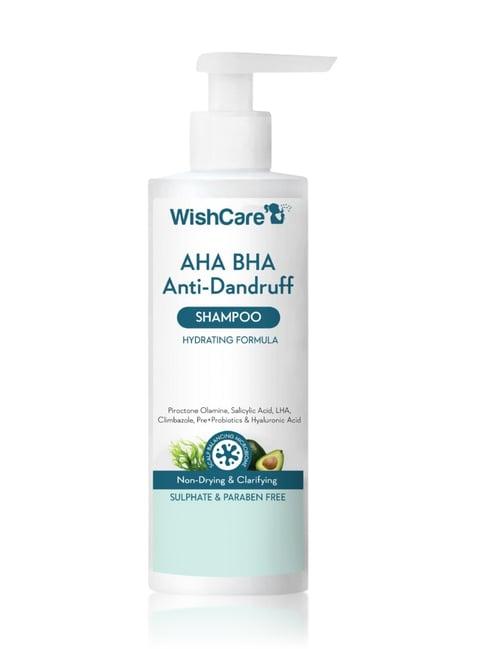 WishCare Hydrating AHA BHA Anti-Dandruff Shampoo - 250 ml
