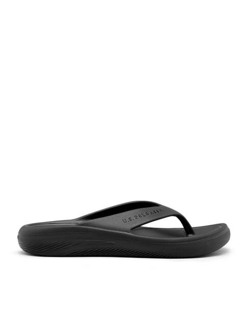 U.S. Polo Assn. Men's COLE Black Thongs
