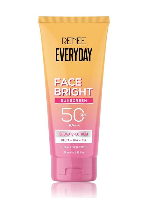 RENEE Everyday Face Bright Sunscreen SPF 50 PA+++ - 50 ml