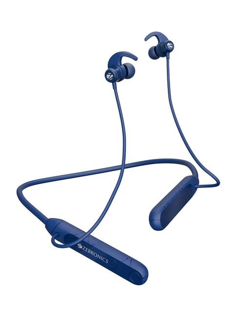 Zebronics RAGA F2 Ear Bluetooth Neckband- Blue