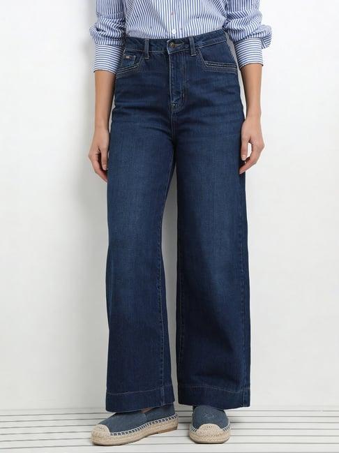 U.S. Polo Assn. Blue Cotton Relaxed Fit Jeans