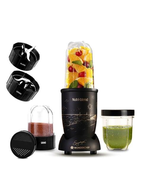 Wonderchef Nutri blend Black Mixer Grinder - 500W