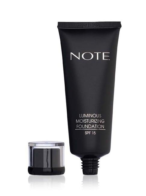 Note Luminous Moisturizing Foundation, 02 Natural Beige - 30 ml