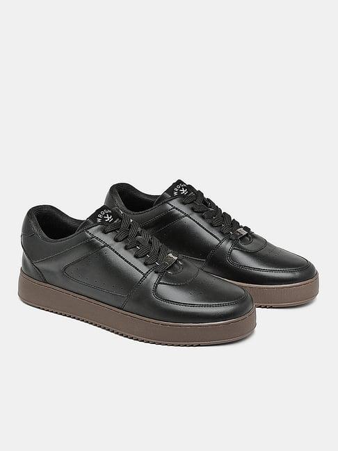 WROGN Men's Black & Brown Sneakers