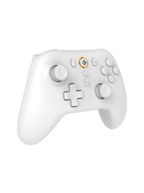Cosmic Byte Blitz Wireless Wired Controller for PC Hall Effect 1000Hz - White