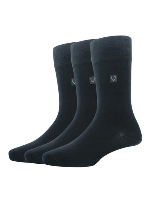 Allen Solly Black Socks - Pack Of 3