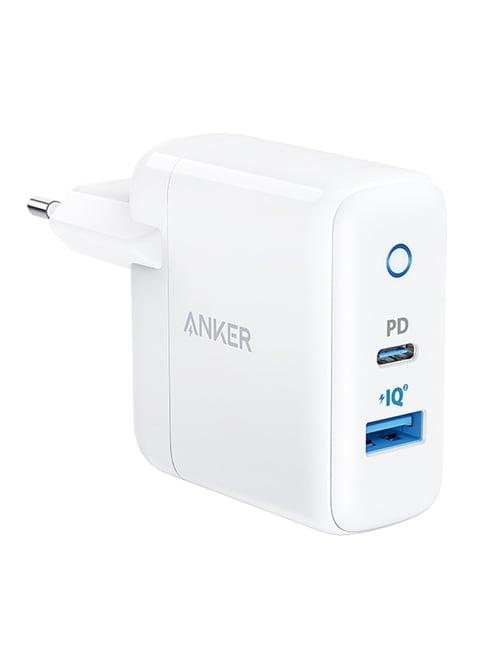 Anker Powerport A2636Y21 35W Dual Port Wall Charger (White)