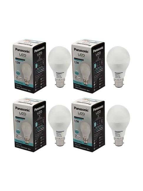 Panasonic B22 12Watt LED Bulb - Pack of 4 (Cool Day Light)