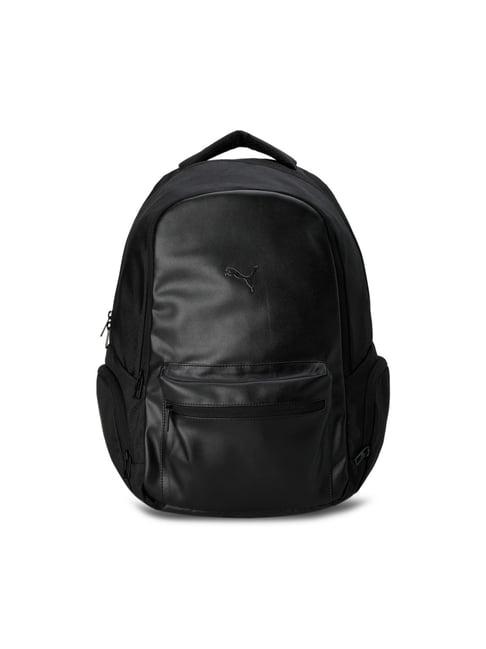 Puma Black Medium 15 inch Backpack