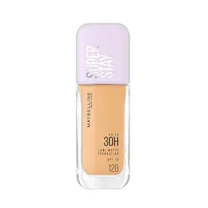 Maybelline New York Super Stay Lumi-Matte Liquid Foundation - 128, Up To 30H Long Wear, Water & Transfer Proof. SuperStay Lumi-Matte Liquid Foundation comes with Non-comedogenic & Vegan Formula | 35ml