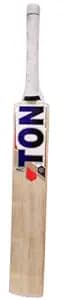 TABAKH SS Dhoni TON Thala Players Jumbo Premium Kashmir Willow Leather Ball Cricket Scoop Bat Adult Size - Short Handle (Cover Included)