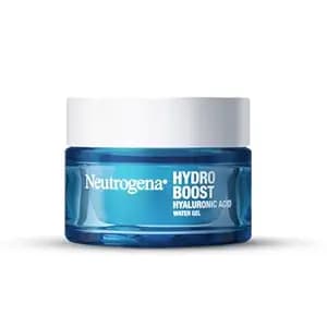 Neutrogena Hydro Boost Hyaluronic Acid Face Moisturizer | Oil‑Free Water Gel | 24H Hydration | Non‑Sticky & Fast Absorbing | For All Skin Types | Men & Women | 13 g