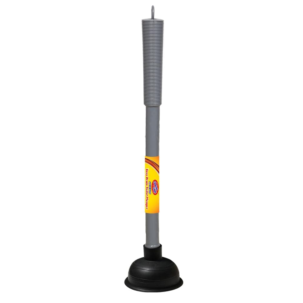 Chakaachak Easy Drain Cleaning Plunger for Toilet Sink Bathtub with Handle