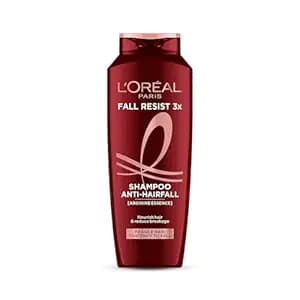 L'Oreal Paris Anti-Hair Fall Shampoo, Reinforcing & Nourishing for Hair Growth, For Thinning & Hair Loss, With Arginine Essence and Salicylic Acid, Fall Resist 3X, 340ml