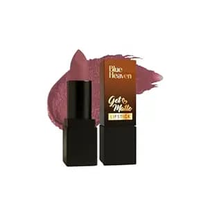 Blue Heaven Get Matte Lipstick | Soft Matte Finish and Lightweight Formula | Intense Pigment | Long-Lasting Lipsticks For Women | 602B | 4gm