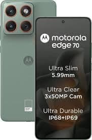 Motorola Edge 70 (Lily Pad, 8GB RAM, 256GB Storage)