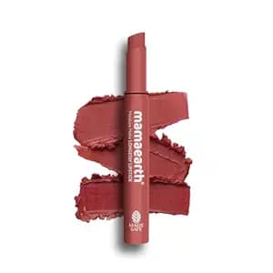 Mamaearth Moisture Matte Longstay Lipstick with Avocado Oil & Vitamin E for 12 Hour Long Stay-01 Carnation Nude - 2 g | with Avocado Oil