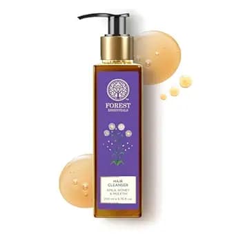 Forest Essentials Ayurvedic Shampoo Amla Honey & Mulethi | For Dull Dry Hair | Controls Hair Thinning & Breakage | Sulphate Free