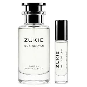 Zukie OUD SULTAN Perfume for Men with Attar Roll-On (Combo Offer) | Woody, Ambery & Intense Parfum | Long-Lasting Luxury Night Fragrance for Parties, Events & Winter Wear