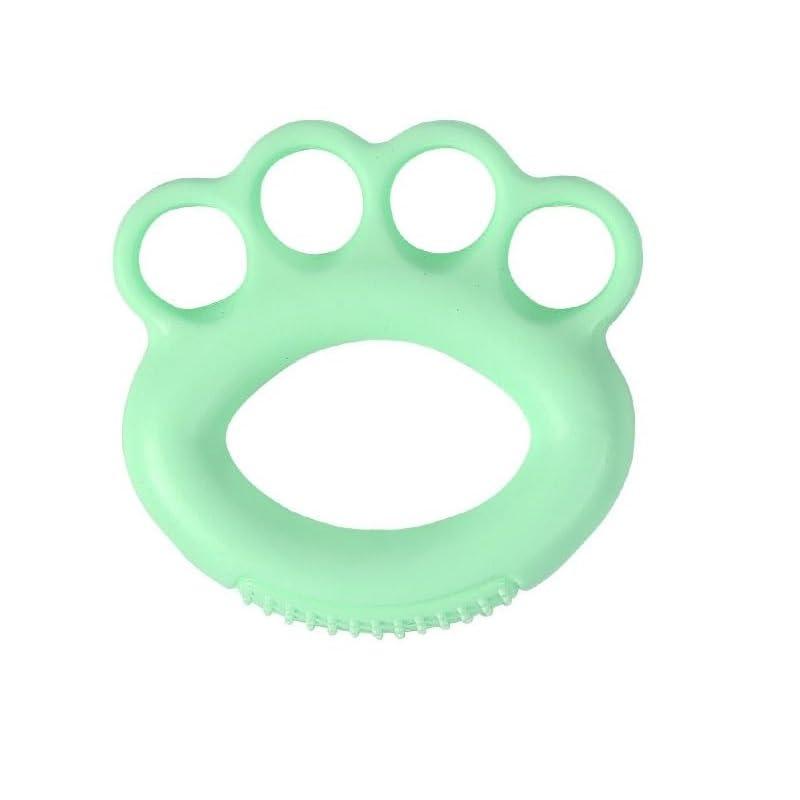 CUREPACK Fingers and Hand Grip Strengthner, Also Helps in Stress Reduction, Physiotherapy and Finger Exerciser for Arthritis Patients and Elderly (Green) (40LB Strength Training)