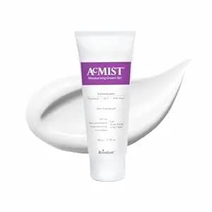 Brinton AcMist Moisturizing Cream Gel for Acne-Prone & Oily Skin | With Vitamin E, Aloe Vera & Squalane | Oil-Free, Non-Comedogenic, Lightweight, Quick Absorbing | 50 g