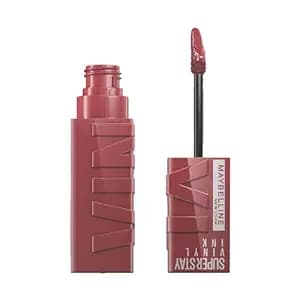 Maybelline New York Superstay Vinyl Ink Liquid High-Glossy Lipstick - Witty, Instant Shine & Transfer Proof. Superstay Vinyl Ink Lipstick Last Up To 16Hr, Enriched With Vitamin E & Aloe | 4.2Ml