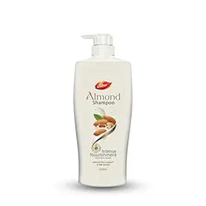Dabur Almond Shampoo - 650 ml | For Nourished & Smooth Hair | Intense Nourishment | Helps in Hair Strenghtening | With Almond-Vita Complex & Milk Extracts