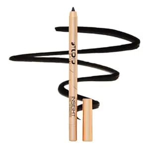 INSIGHT Studio Kajal - Black 1.5 g | Waterproof & SmudgeProof | Long-Lasting | Jet Black Eye Pencil for Precision Lines & Smoky Eye Makeup