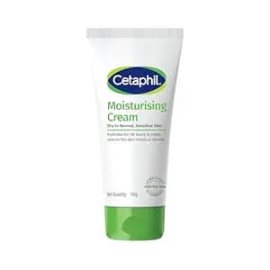 Cetaphil Moisturising Cream 100 g for Dry & Sensitive Skin | 48H Hydration with Almond Oil, Niacinamide & Panthenol | Rich Fragrance and Paraben Free Moisturiser, Prevents Moisture Loss & Repairs Skin Barrier | Dermatologist Recommended