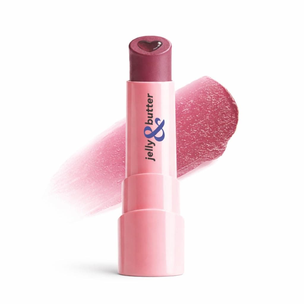 Blue Heaven Jelly & Butter SPF 50 Lip Balm infused with Jojoba Oil, Shea Butter + Vitamin E, smoothens Dry & Chapped Lips, Fades Pigmentation, Soften & Smoothes Plums Lips, Dusty Rose, 3g