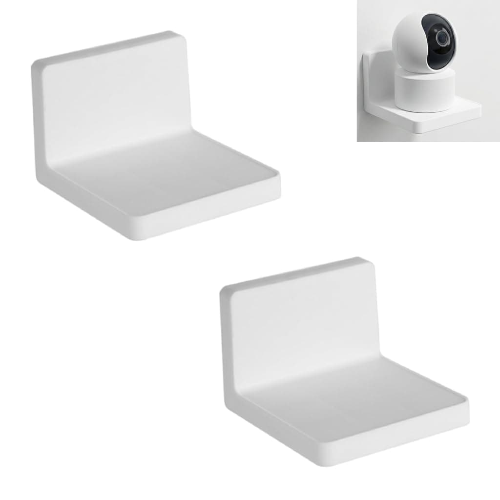HASTHIP® 2PCS Wall Mount Camera Shelf Wall Holder Floating Shelf