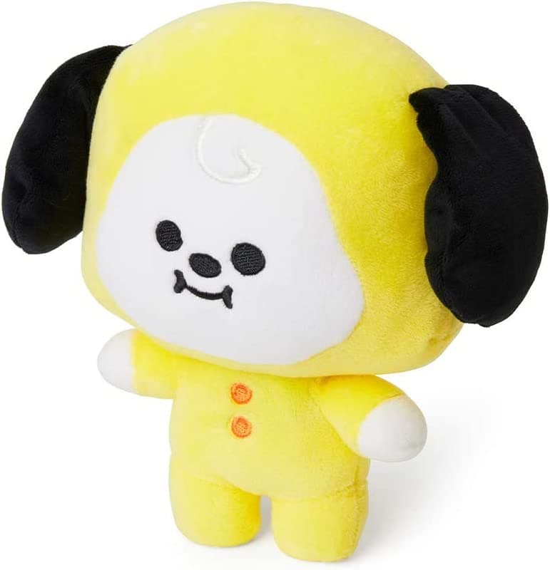 HUG 'n' FEEL SOFT TOYS chimmy Soft Toy BT21 BTS Bangtan Boys Sitting Stuffed Plush Toy Size 30cm
