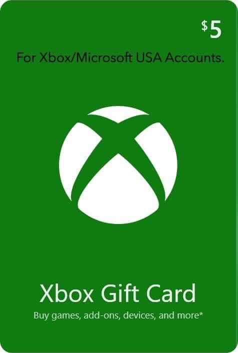 Reaper Shop Xbox Live Gift Card $5 USD (Digital Code-Email Delivery within 1 hour)