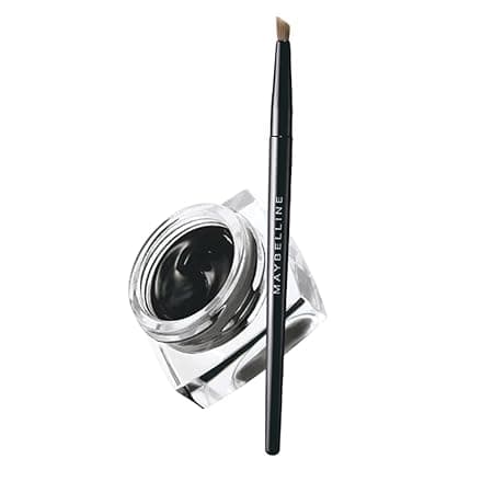 Maybelline New York Glossy Eyeliner, Intense Colour, Long-Lasting, 36Hr Wear, Lasting Drama Gel Eyeliner, Black 2.5GM