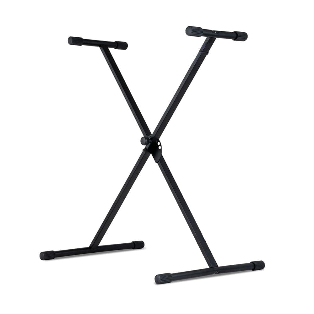 Kadence Heavy-Duty, Single X Adjustable Piano Keyboard Stand with Locking Straps (KSTD)