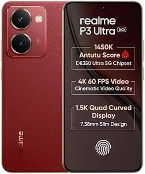 realme P3 Ultra (Orion Red, 12GB RAM, 256GB Storage)