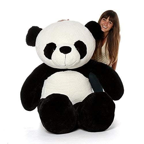 HUG 'n' FEEL SOFT TOYS Panda, 3 Feet Stuffed Animal Plush, Huggable Teddy Bear Gift for Girls, Kids, Wife, Boyfriend, Birthday & Valentine’s Day
