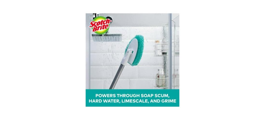 Scotch-Brite Non-Scratch Extendable Tub & Tile Scrubber