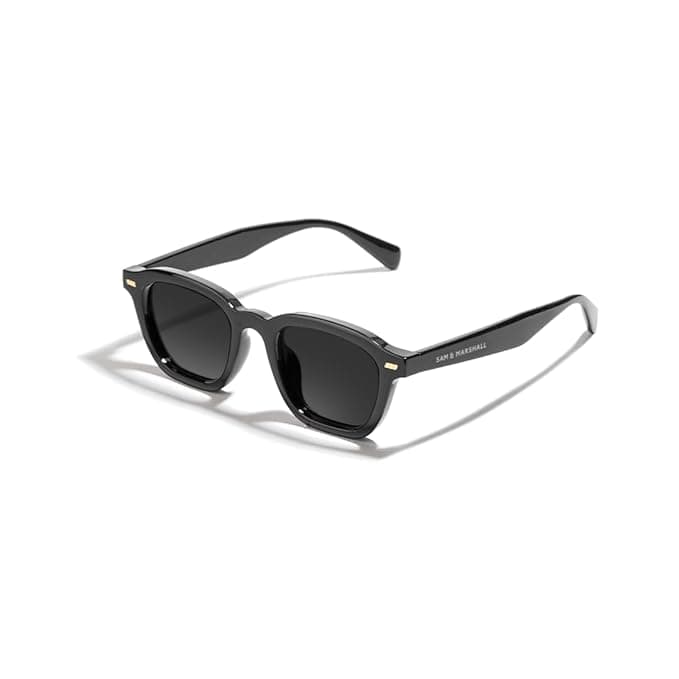 SAM AND MARSHALL ELFE Sunglasses I 400% UV Protection I Polycarbonate I Square Shape I Unisex