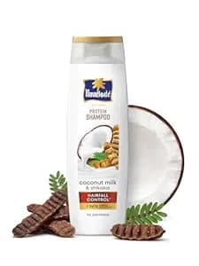 Parachute Advansed Protein Shampoo with Coconut Milk & Shikakai | Up to 96% Hair Fall Reduction & up to 23X Hair Fall Control | Protein Lock Technology | Paraben free | For Men & Women | 340ml