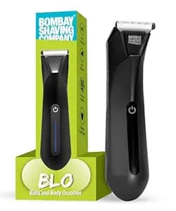 Bombay Shaving Company Blo Balls And Body Groomer | Body Trimmer for Man | Trimmer for Men | Groin Trimmer, Ceramic Blade, Safe for Sensitive Areas | Type C, 90 Min, IPX7 Waterproof | Trimmers for Man