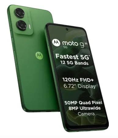 Motorola g35 5G (Leaf Green, 128 GB) (8 GB RAM)