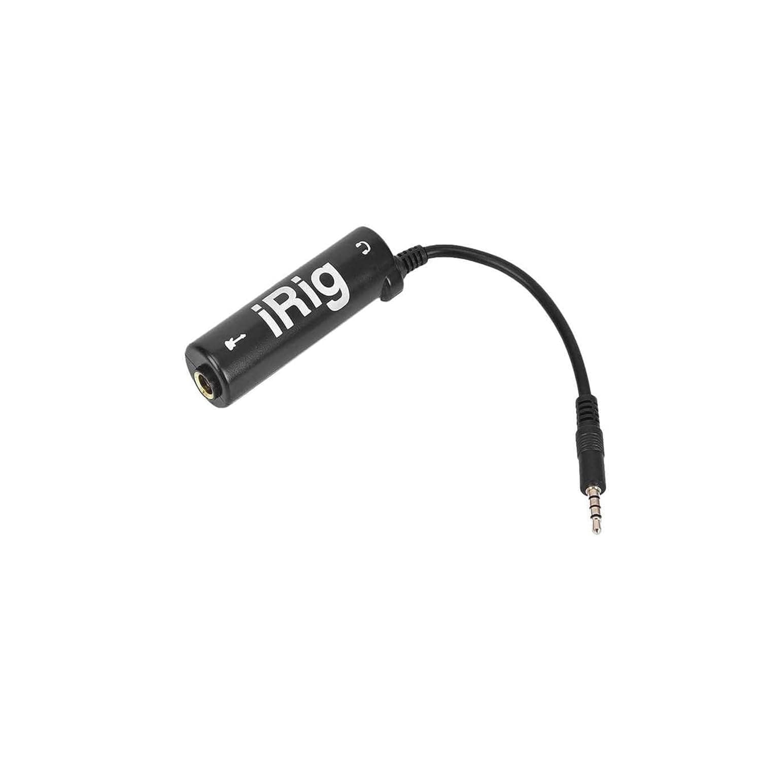 SUKHAD Audio Interface AMP iRig for iPod Touch, iPhone, and iPad, 7 x 2 x 2 cm, Black and White