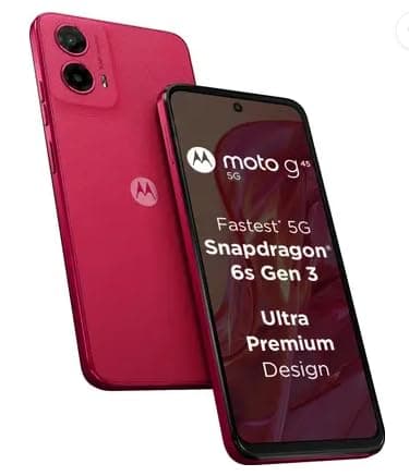 Motorola G45 5G (Viva Magenta, 8GB RAM, 128GB Storage)