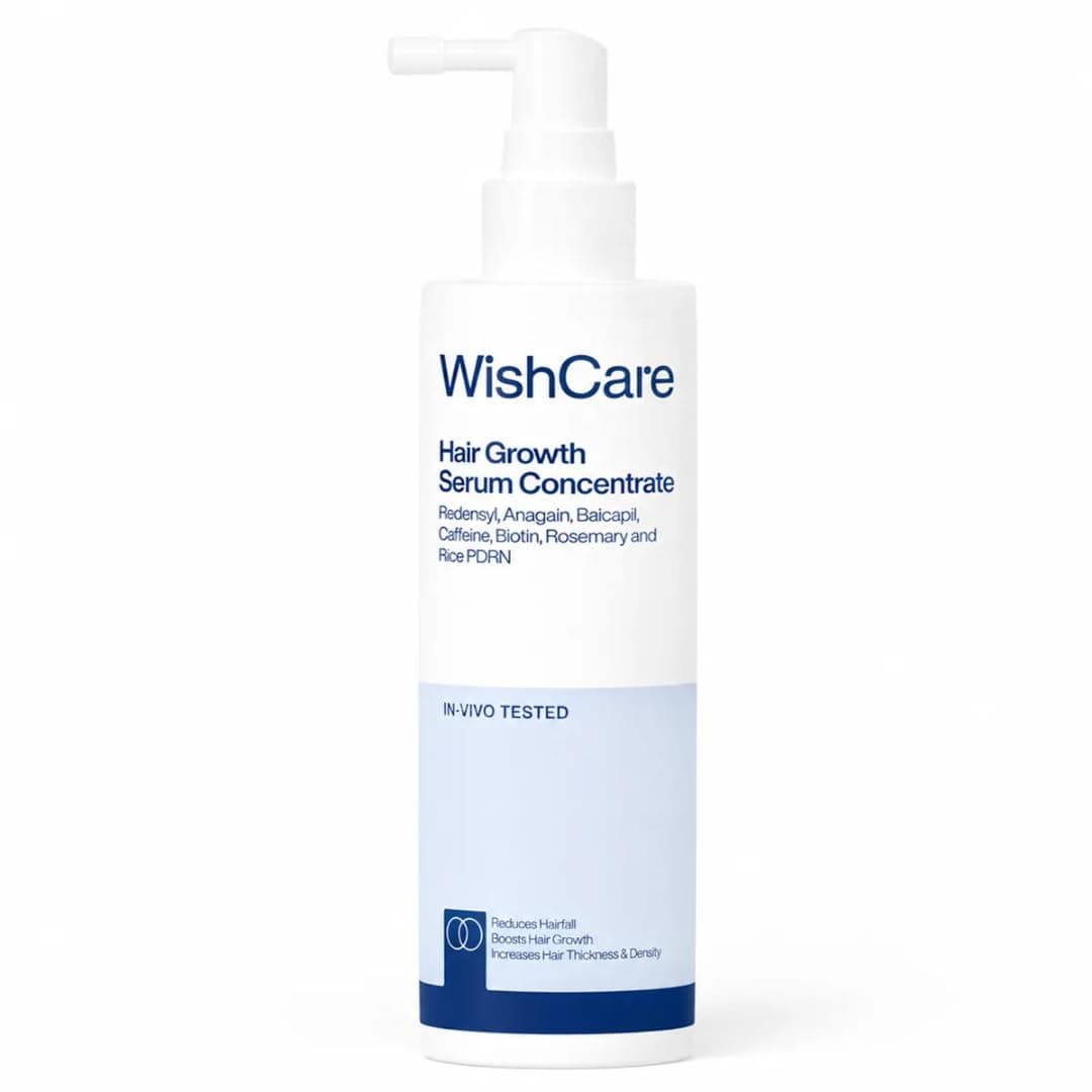 WishCare Hair Growth Serum For Scalp | 94% Saw New Hair Growth | Redensyl & Rosemary Oil | 100% Saw Hairfall Reduction | In-Vivo Tested | For Men & Women | 100ml