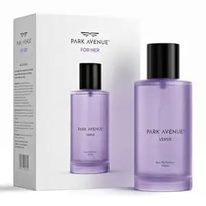Park Avenue Verve EDP Women - 100ml | Long Lasting Perfume for Woman | Pear, Lavender, Jasmine, Musk & Vanilla| Warm, Sweet, and Musky Fragrance